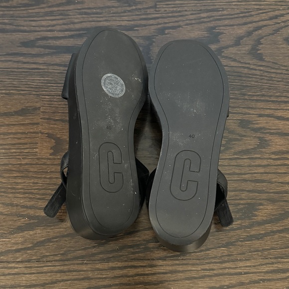 Camper Misia Black Platform Sandals - Picture 9 of 9
